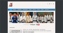 Desktop Screenshot of judosundsvall.com